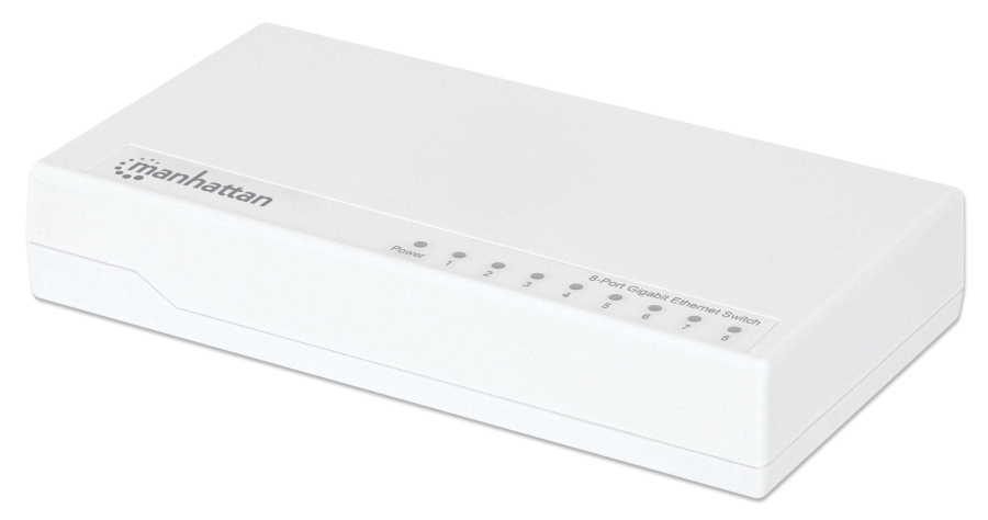 Ethernet Switch Gigabit 8 porte Desktop